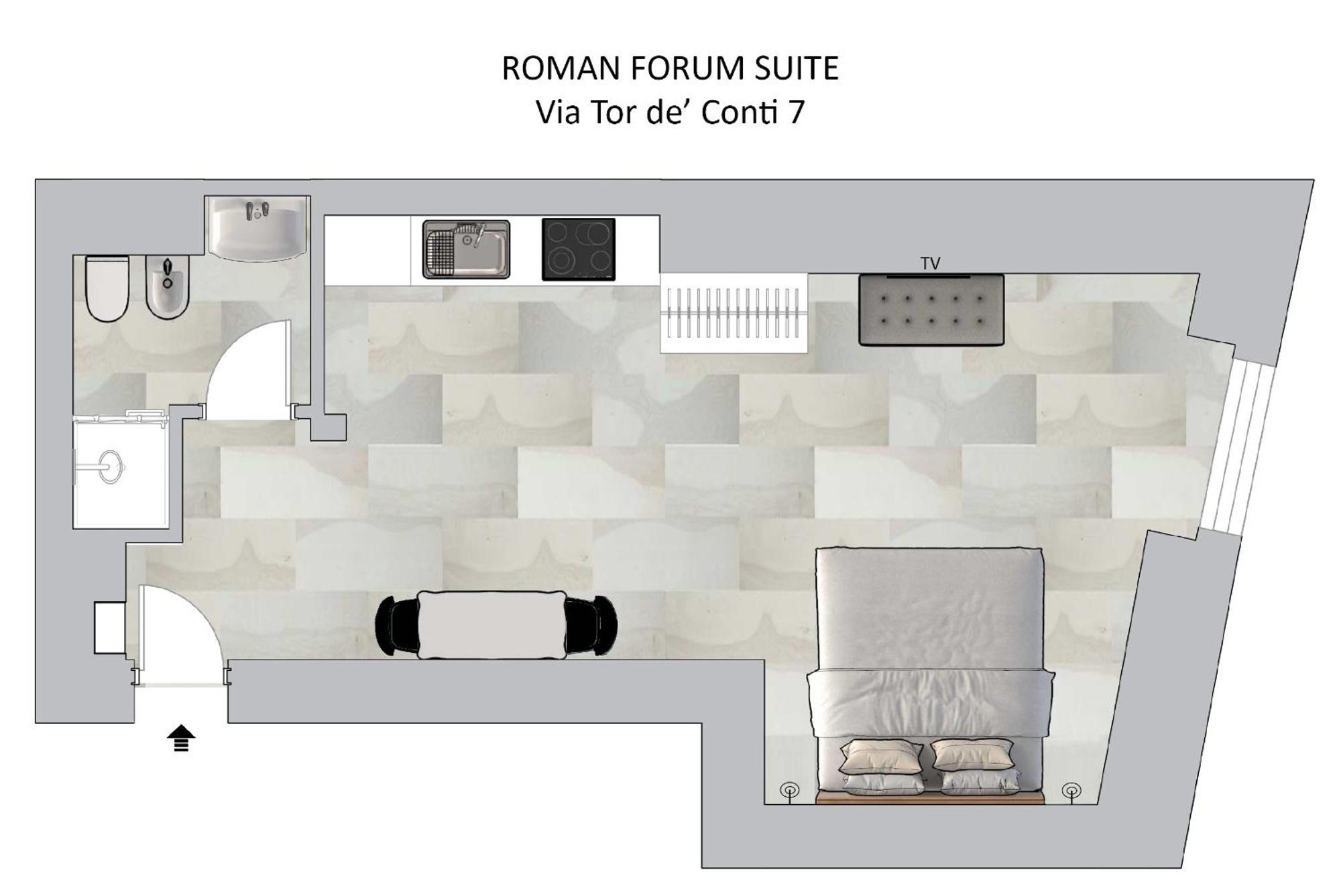 Roman Forum Suite Bagian luar foto